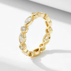 Round Oval Eternity Ring - Aventus