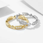 Triple Stoned Eternity Ring - Aventus