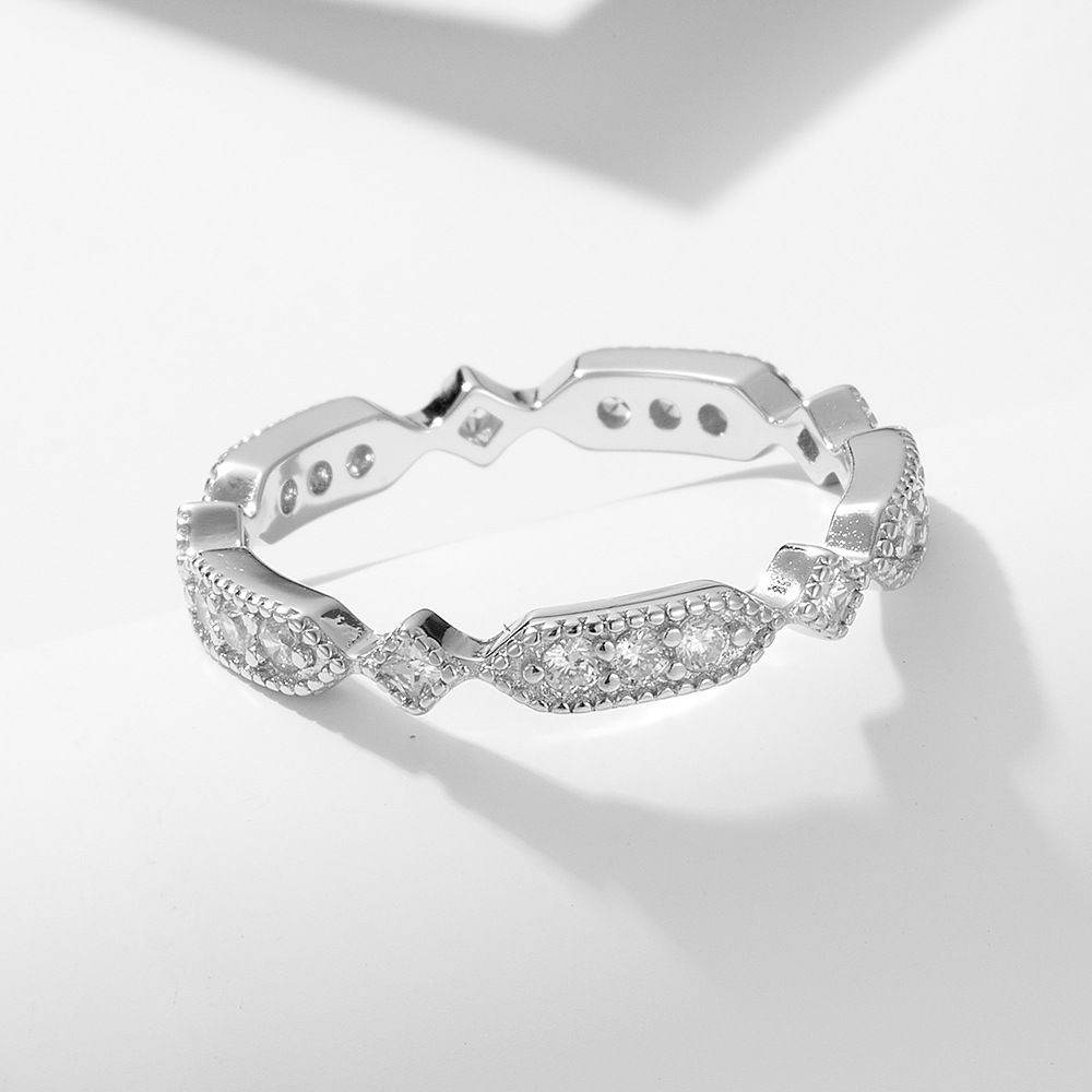 Triple Stoned Eternity Ring - Aventus