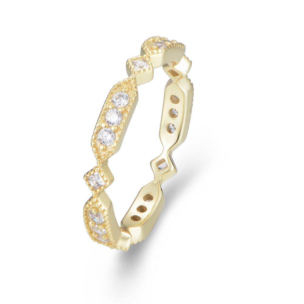 Triple Stoned Eternity Ring - Aventus