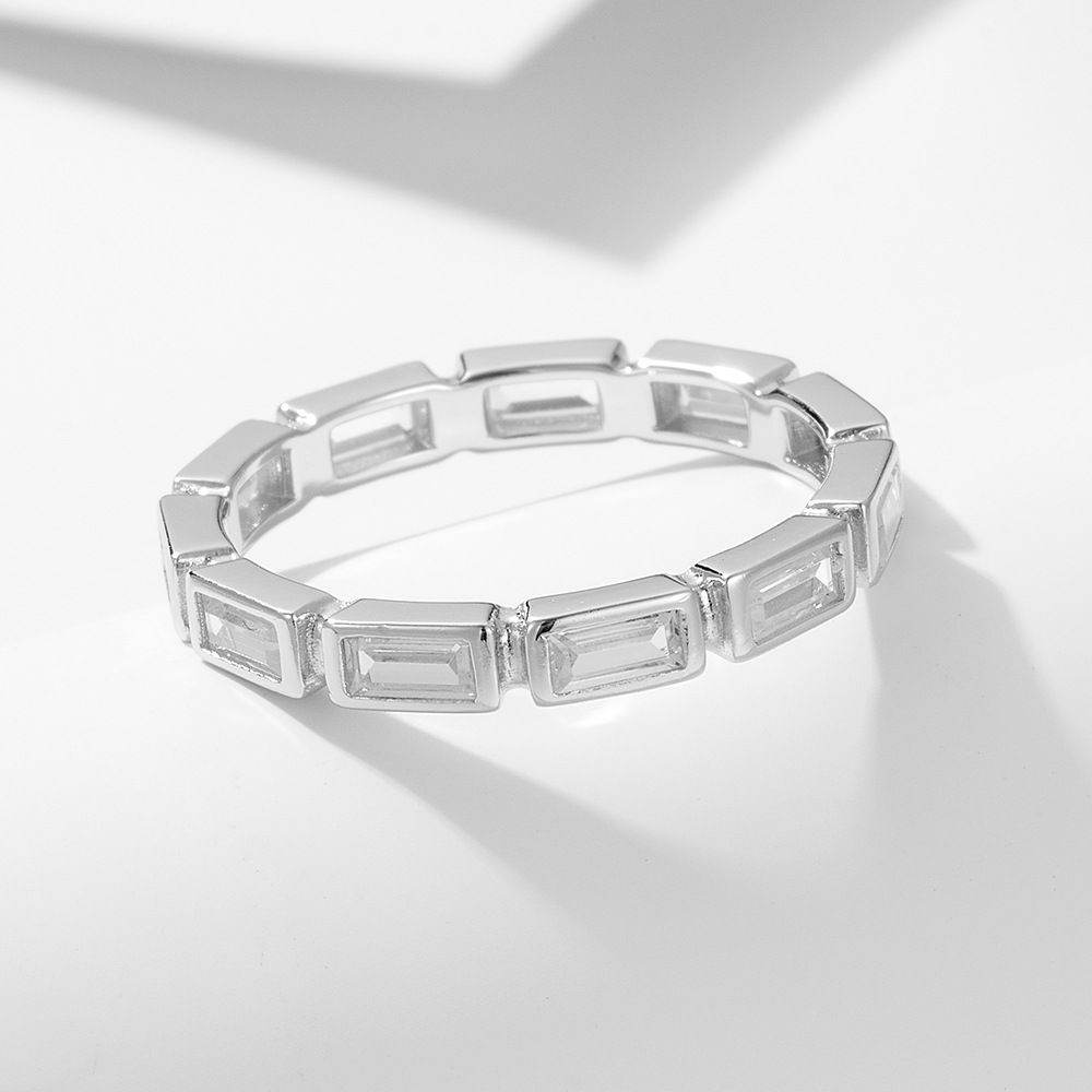 Baguette Cut Eternity Ring - Aventus