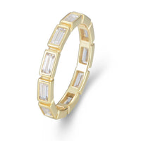 Baguette Cut Eternity Ring - Aventus