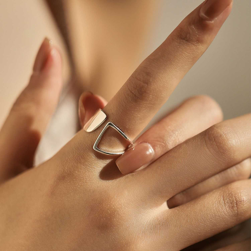 Open Geometric Adjustable Ring