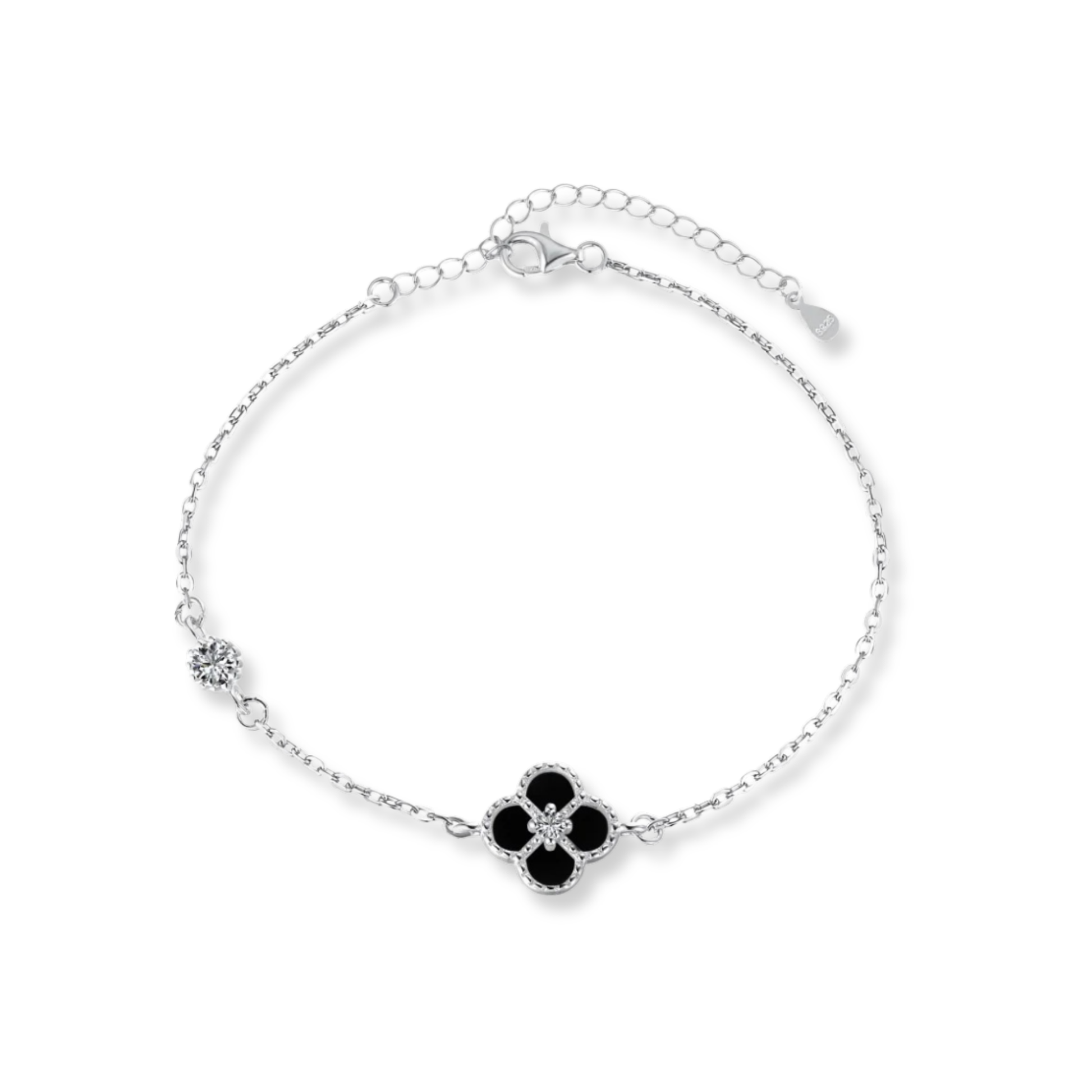 Noir Lucky Clover Bracelet