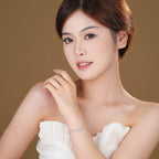 Butterfly Sparkle Layered Bracelet - Aventus