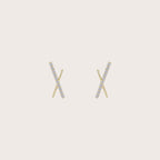 Cross Stud Earrings