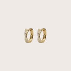 Diamond Embrace Hoop Earrings