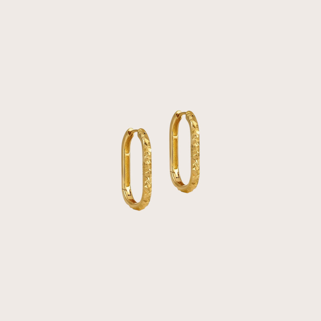 Irregular U Hoop Earrings