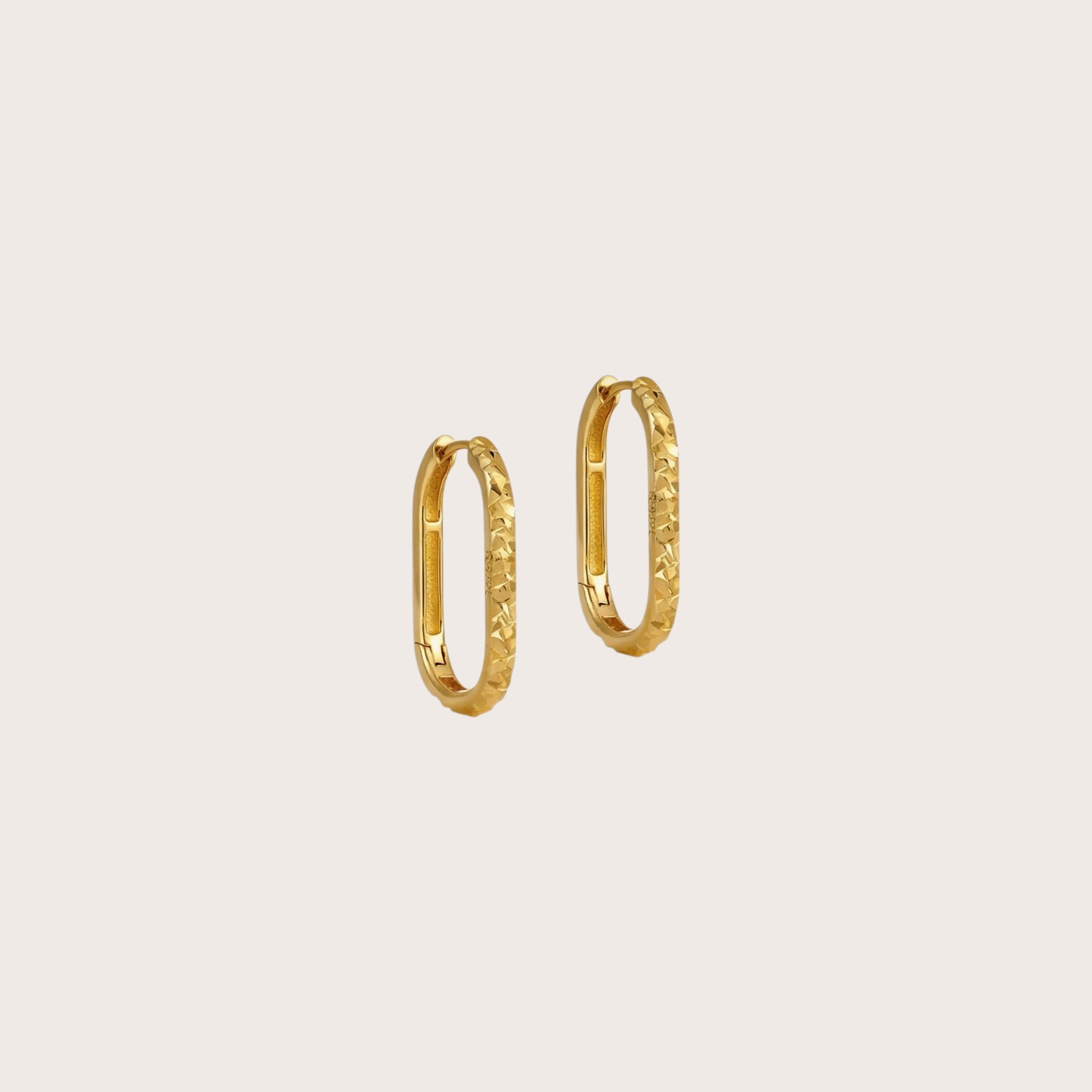 Irregular U Hoop Earrings