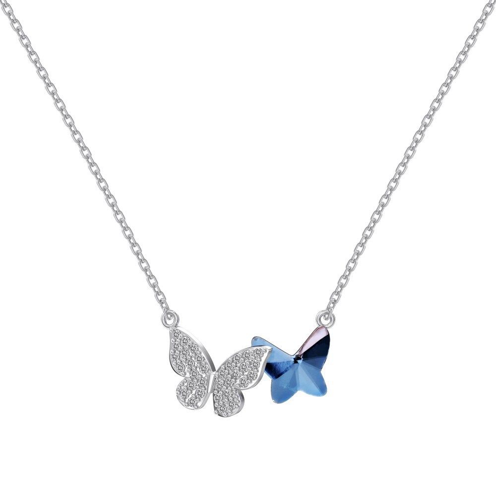 Twin Butterfly Necklace