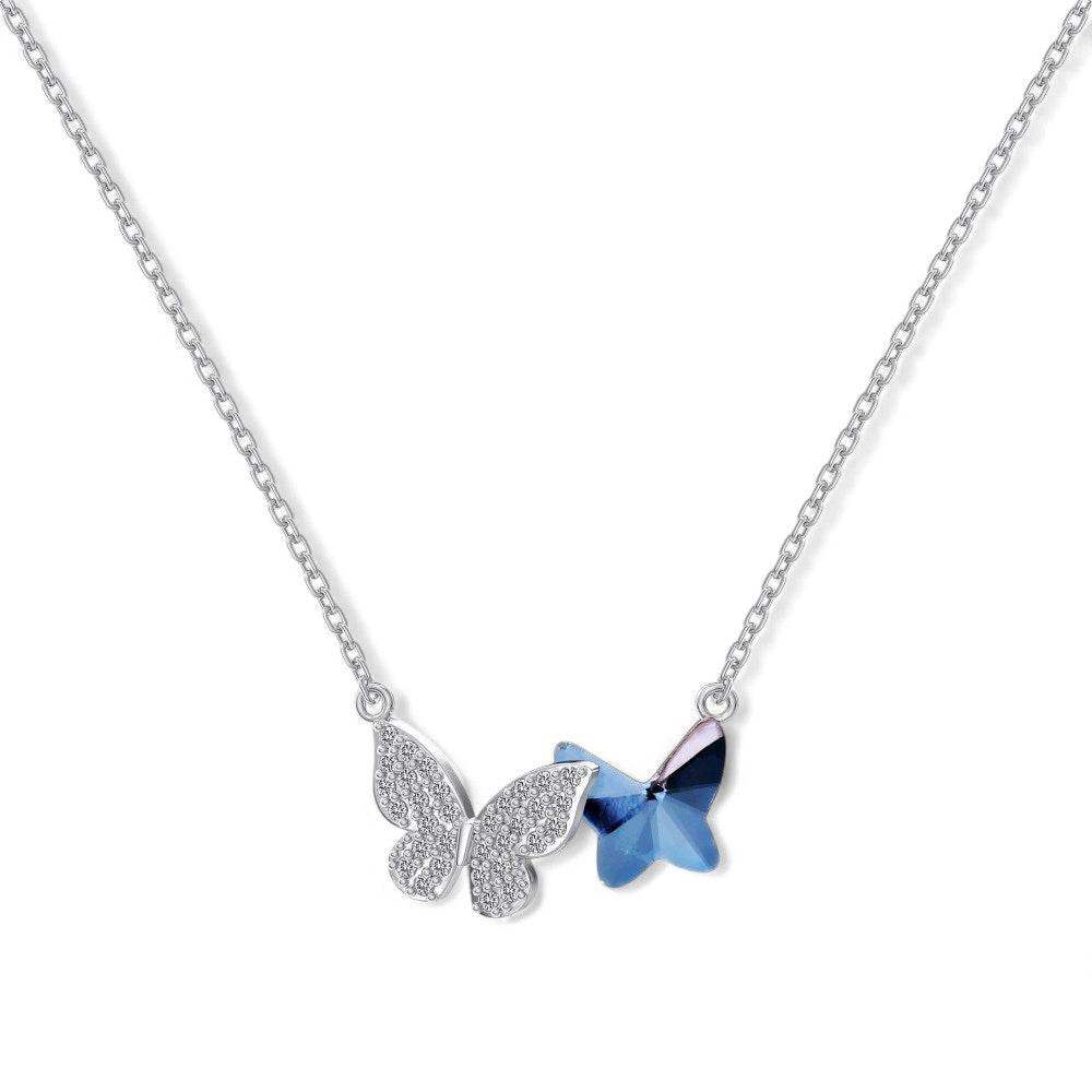 Twin Butterfly Necklace - Aventus