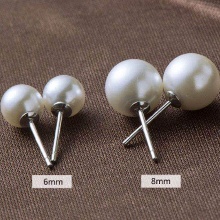 Pearl Stud Earrings - Aventus