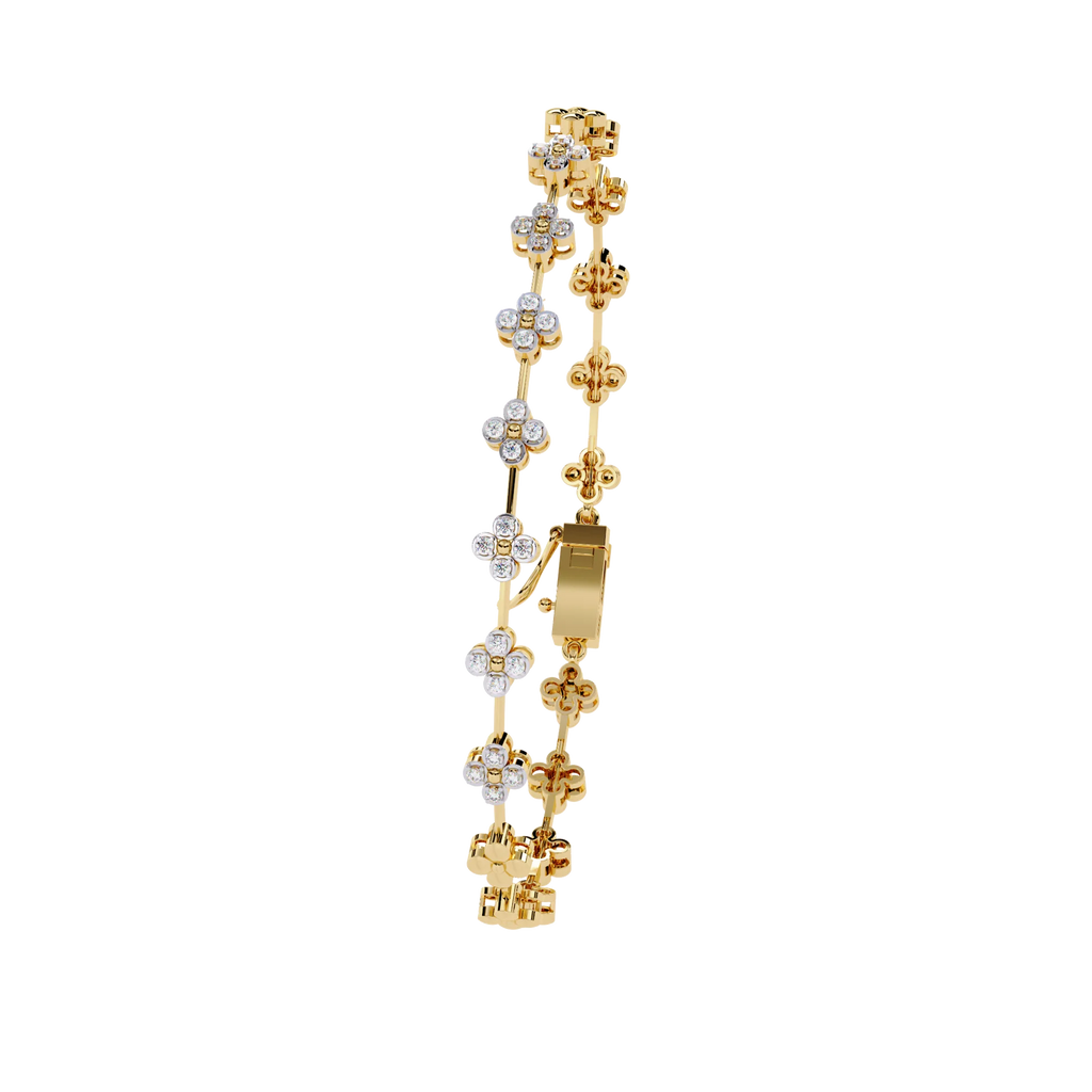 Custom Moissanite Bracelet – Luxury Style, Made for You
