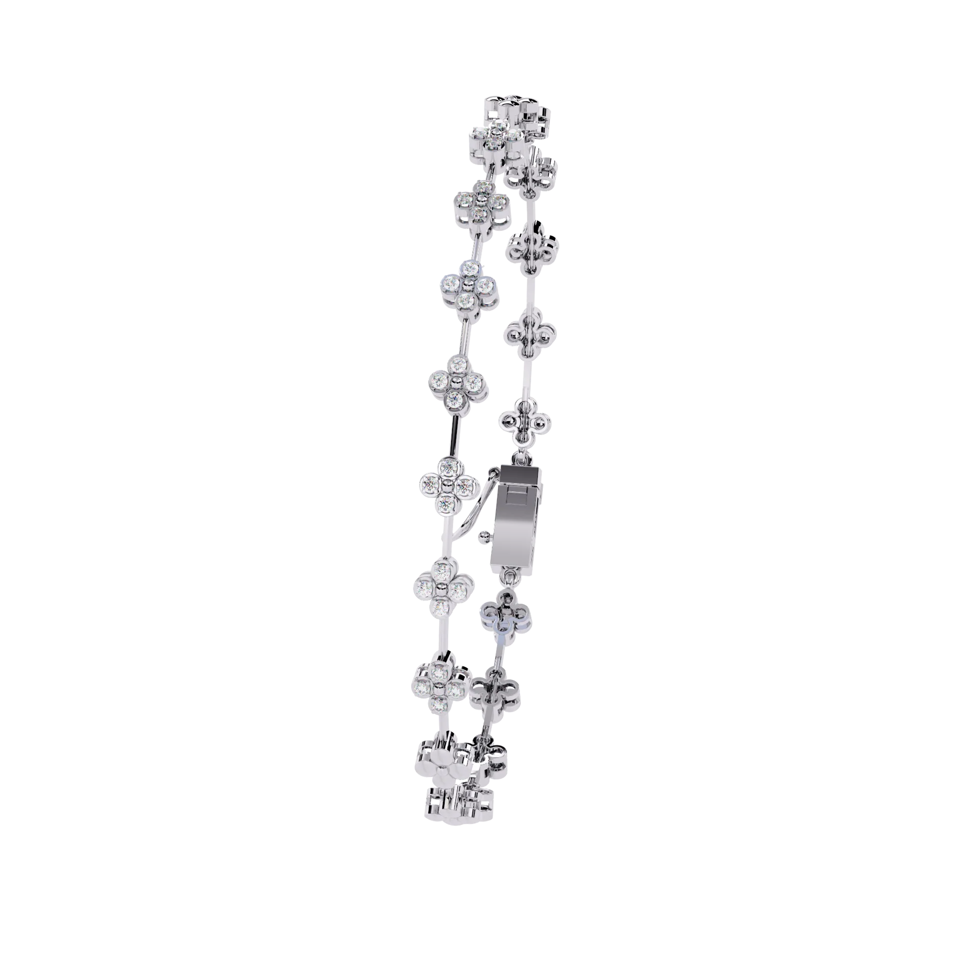 Custom Moissanite Bracelet – Luxury Style, Made for You
