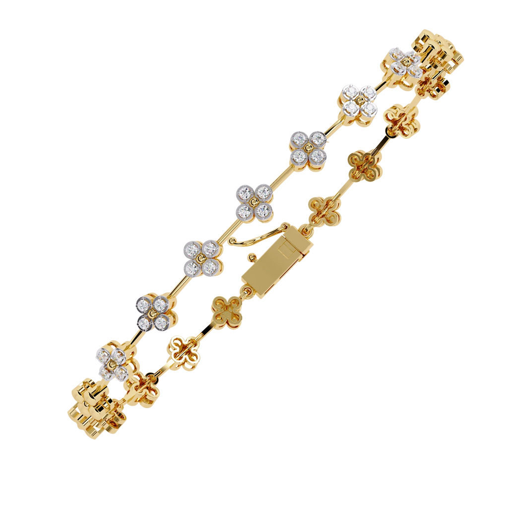 Custom Moissanite Bracelet – Luxury Style, Made for You