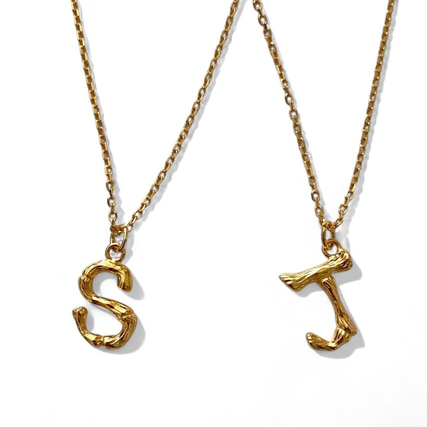 Letter Pendant Necklace