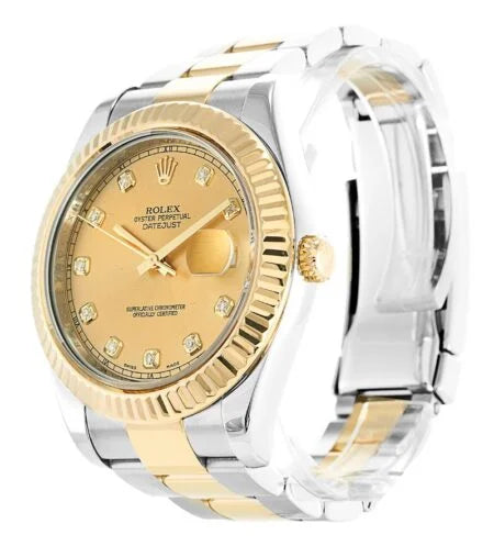 Datejust II 41 / 36mm Gold Dial 116333