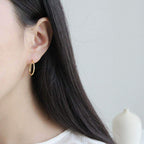 Open Hoop Earrings - Aventus