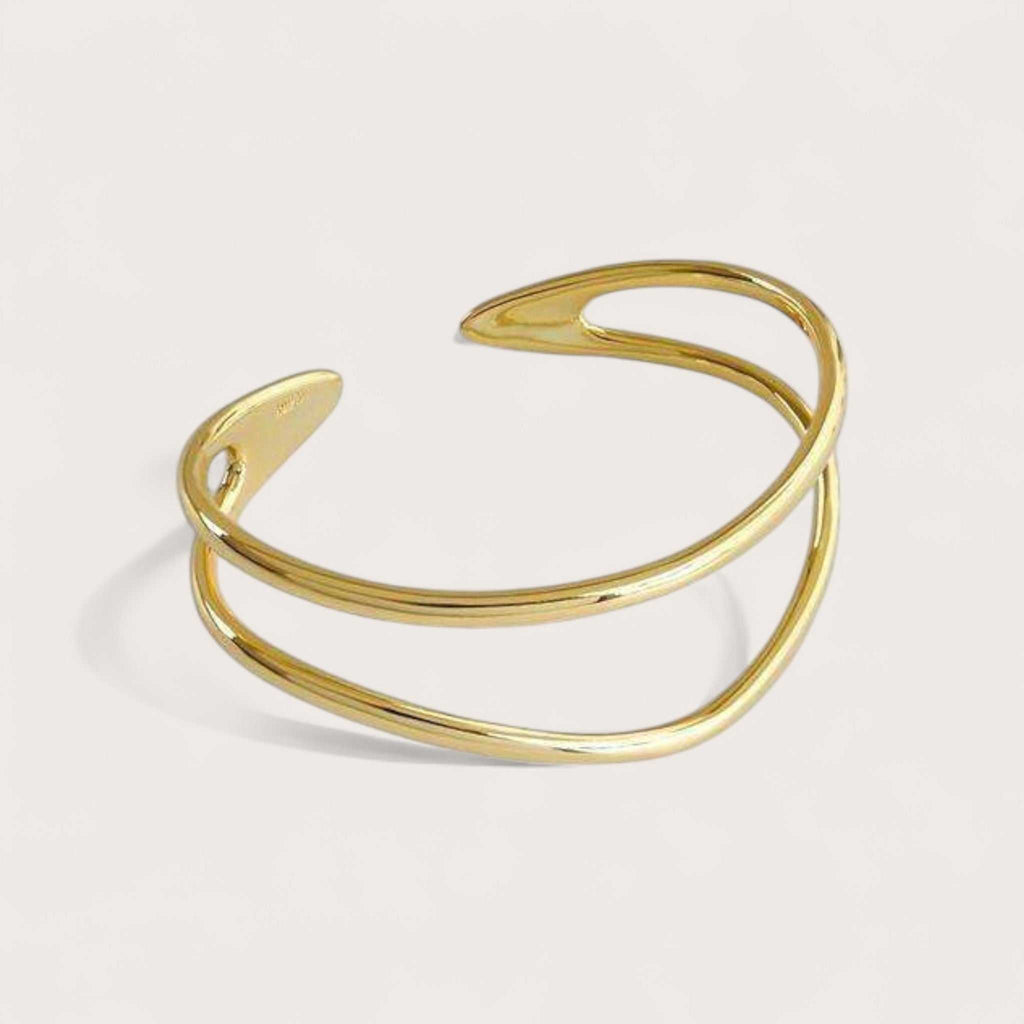 Double Layered Cuff Bracelet
