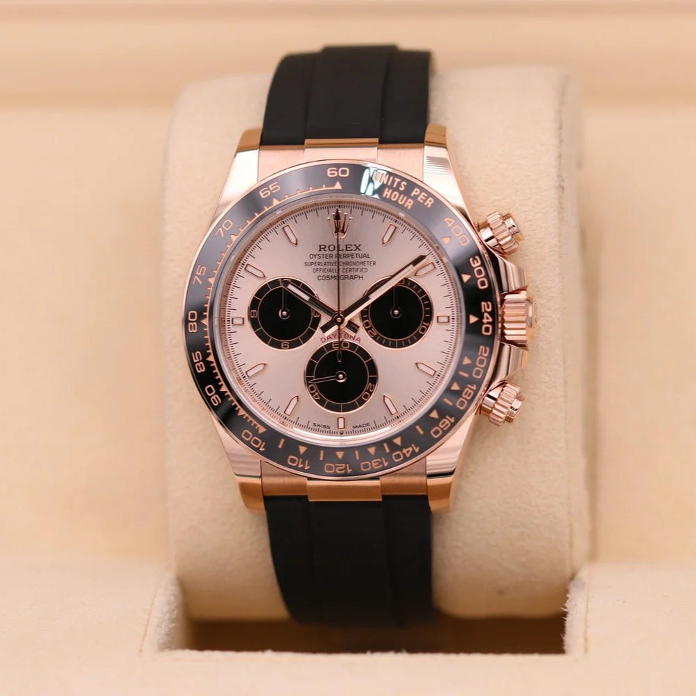 Daytona 40 mm Sundust Dial in Everose Gold 126515LN
