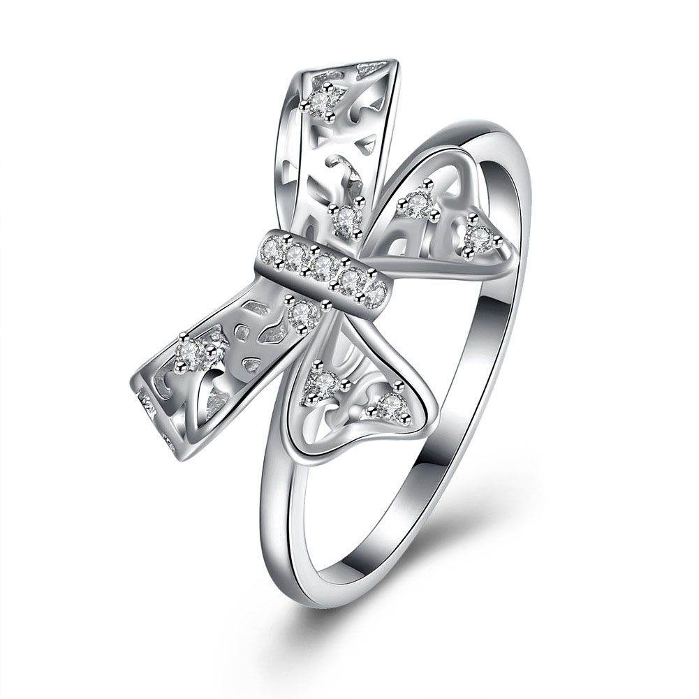 Silver Bow Ring - Aventus
