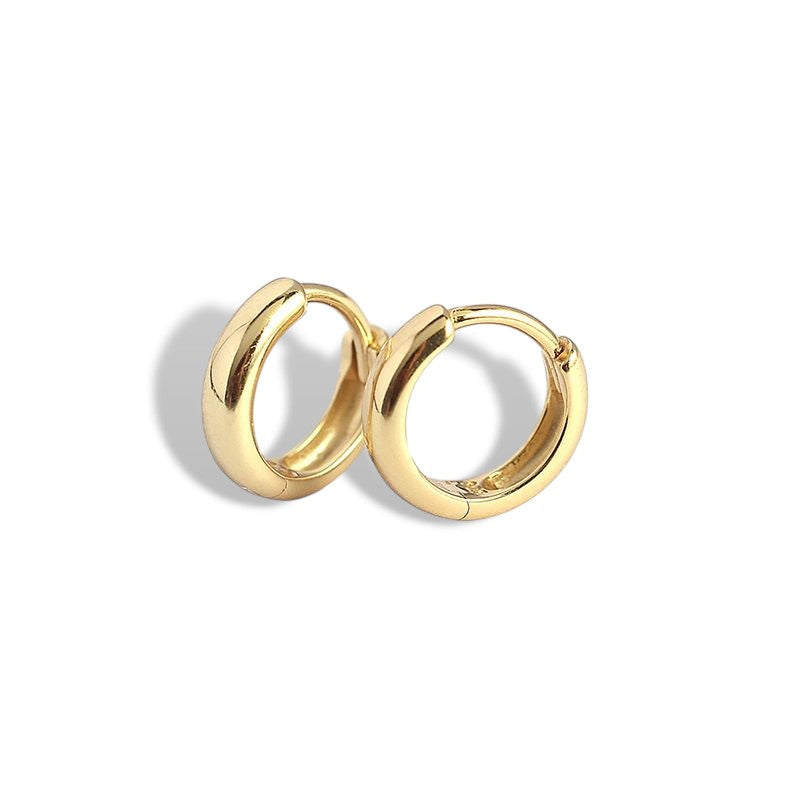 Classic Huggie Hoop Earrings
