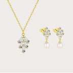 Baguette Natural Pearlwater Set