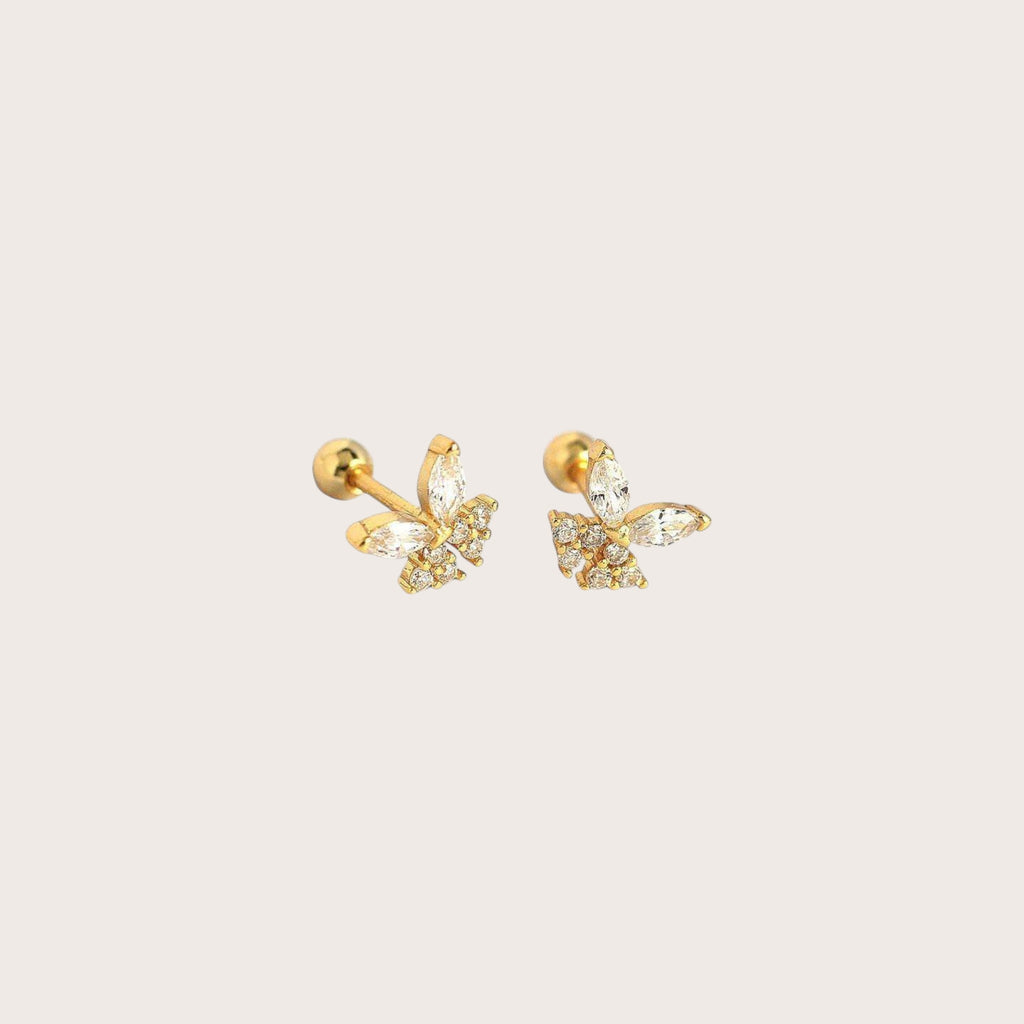 Mini Butterfly Stud Earrings