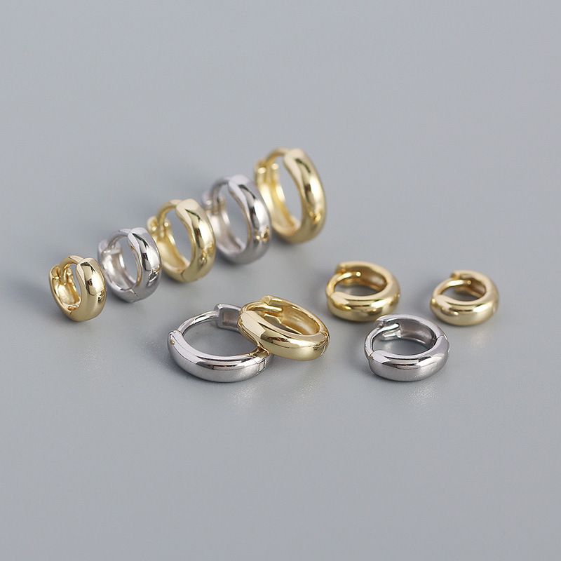 Classic Huggie Hoop Earrings