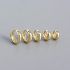 Classic Huggie Hoop Earrings - Aventus