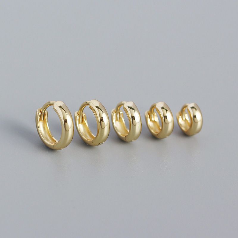 Classic Huggie Hoop Earrings