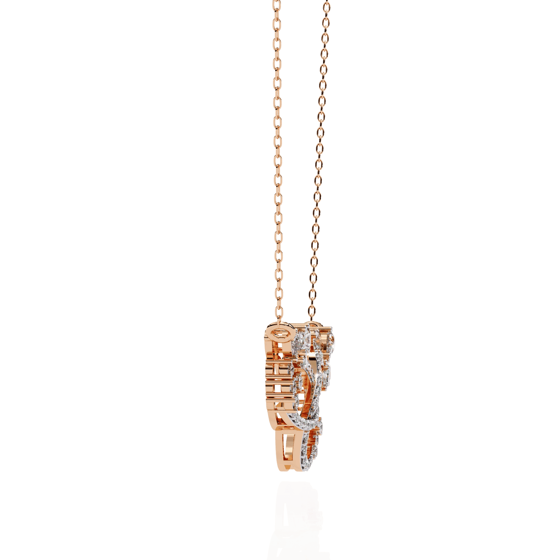 Luxury Moissanite Diamond Necklace – Opulent Aura Custom Fine Jewelry for Women - Aventus