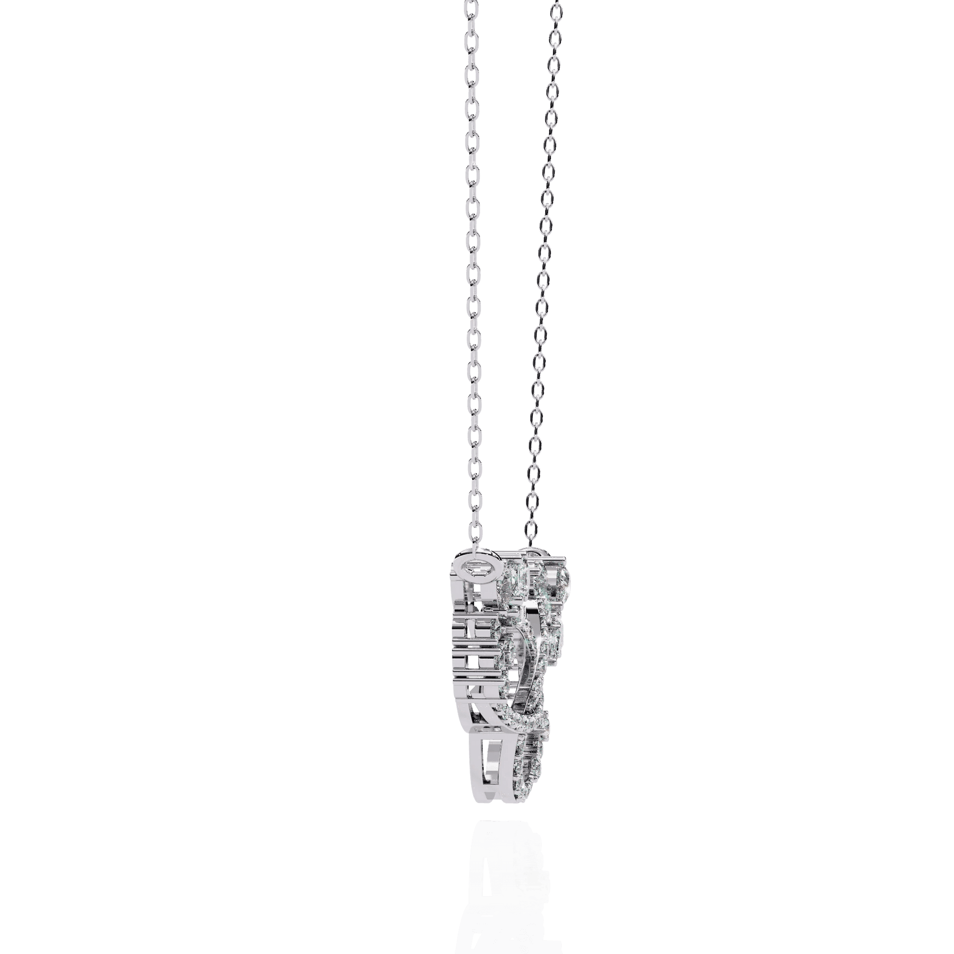 Luxury Moissanite Diamond Necklace – Opulent Aura Custom Fine Jewelry for Women - Aventus