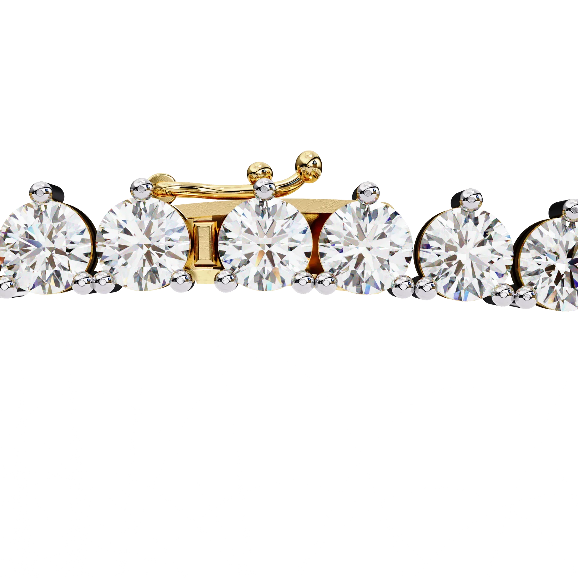 Custom Infinity Glow Moissanite Necklace – Wholesale Round Pendant Jewelry