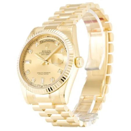 Day-Date 36 / 41mm Gold Dial 118238