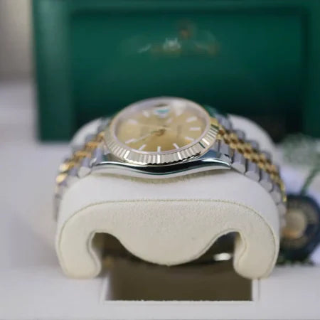 Datejust II 36 /41 41mm Champagne Dial 126333