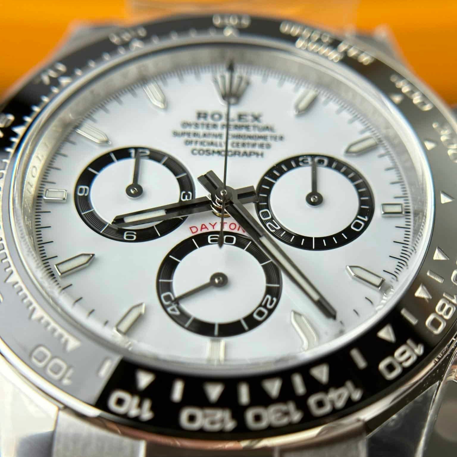 Daytona “Panda” 40mm White Dial 116500LN