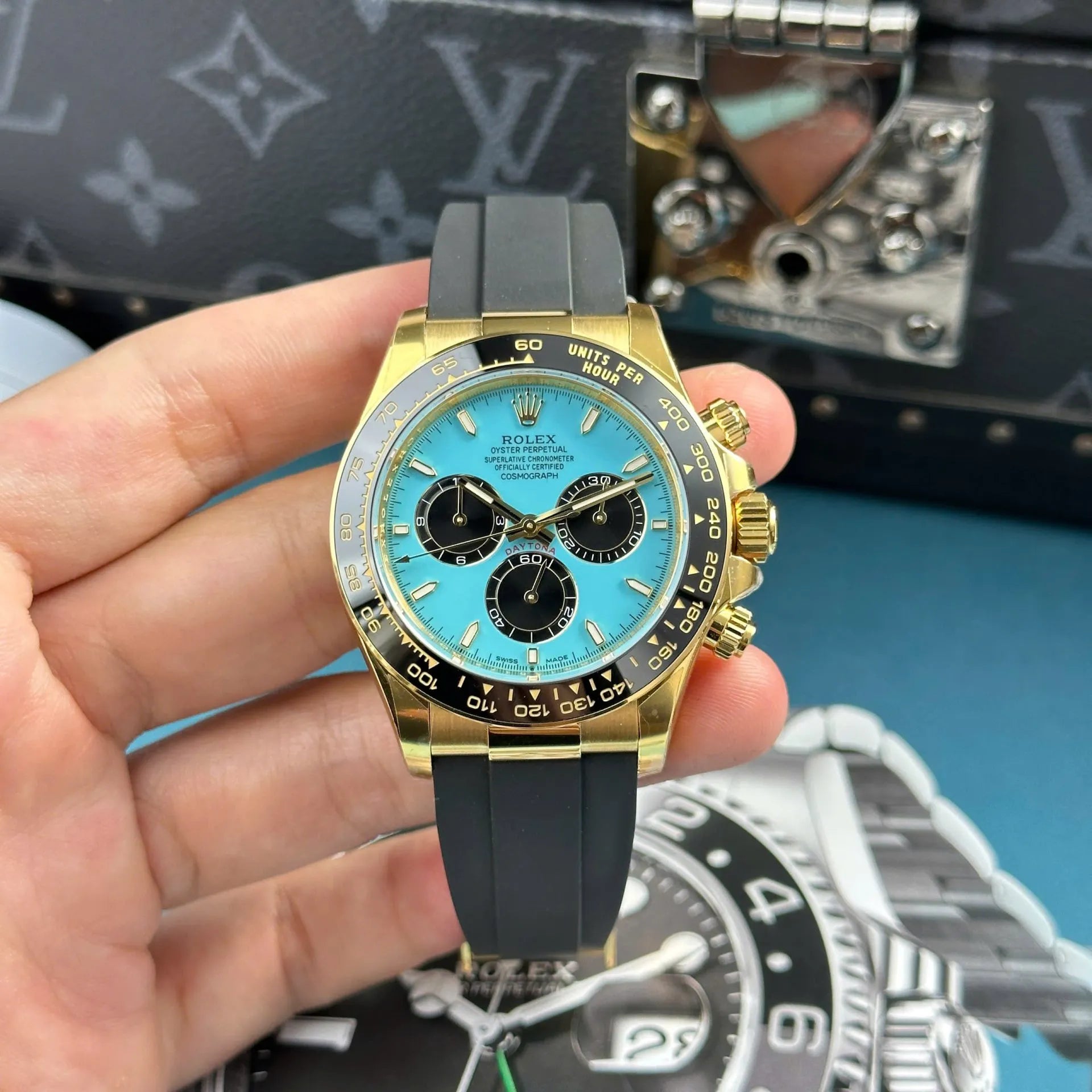 Daytona 40 mm 126518LN Tiffany Dial