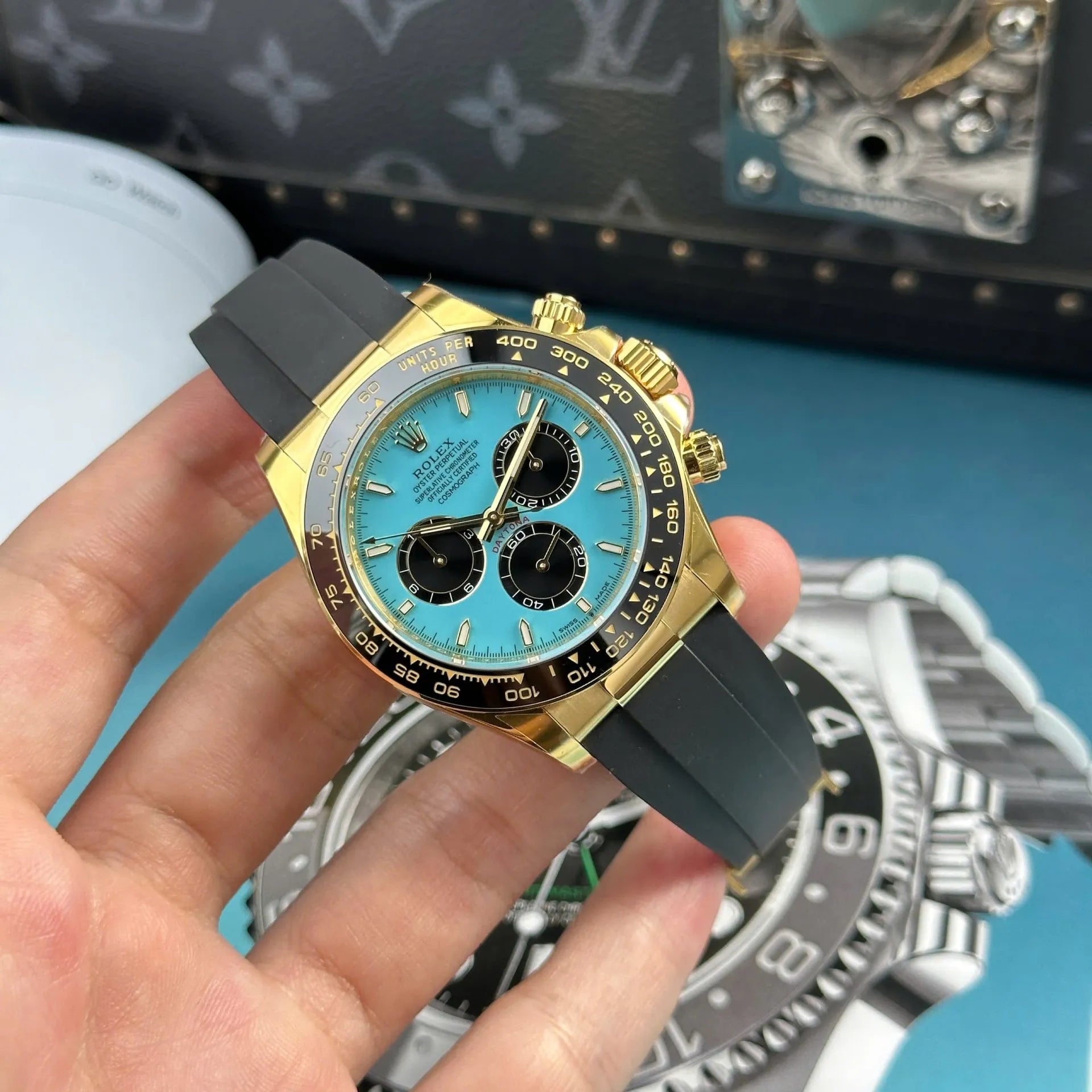 Daytona 40 mm 126518LN Tiffany Dial