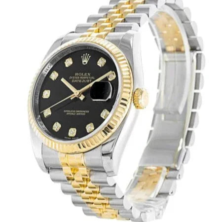 Datejust 36 /41 Black Dial 116233