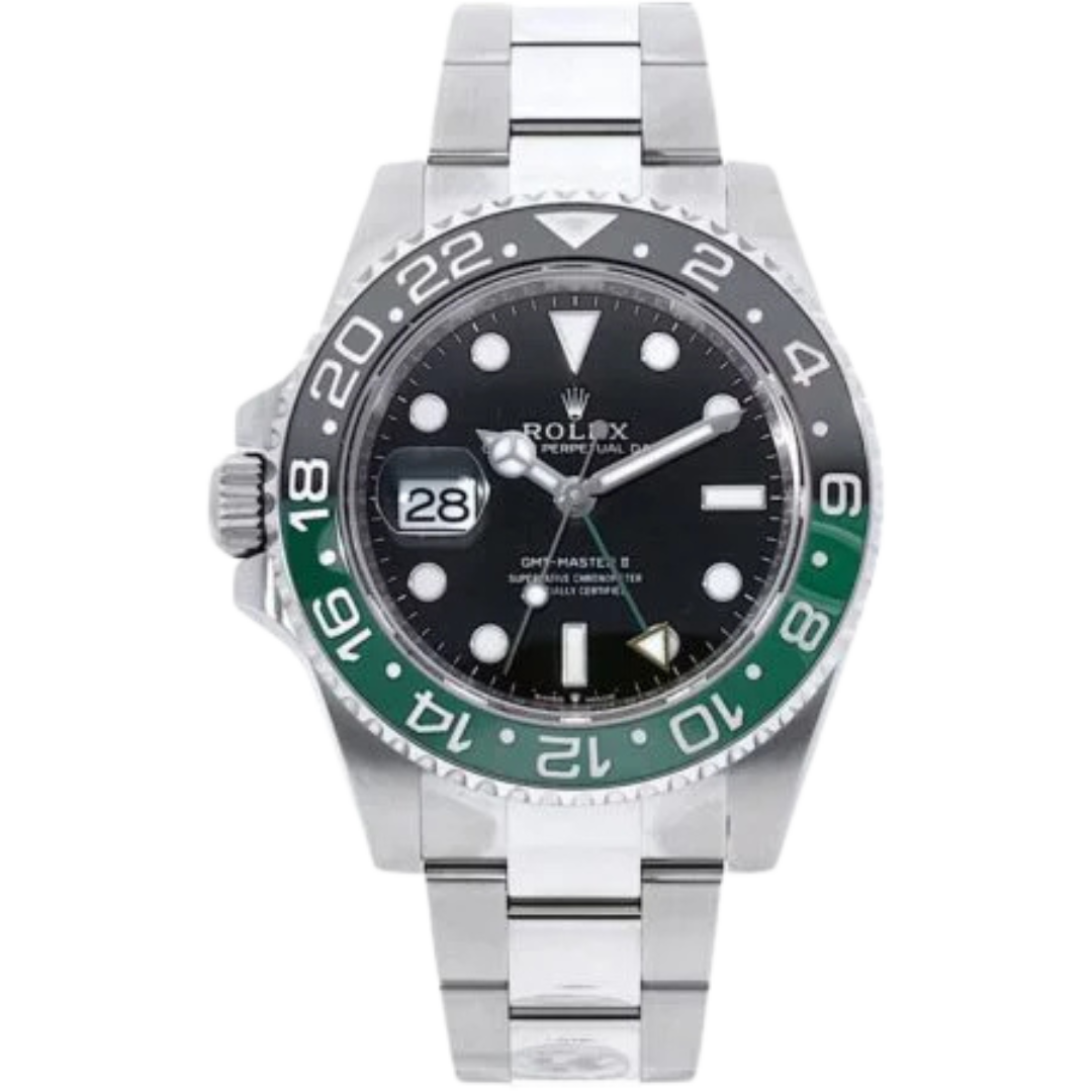 GMT-Master II 40mm Black Dial 126720VTNR “Sprite”
