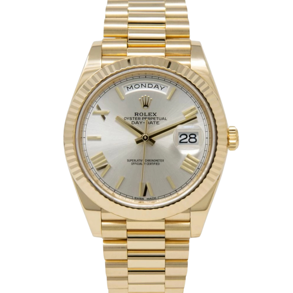 Day-Date 40 / 36 mm Silver Dial 228238