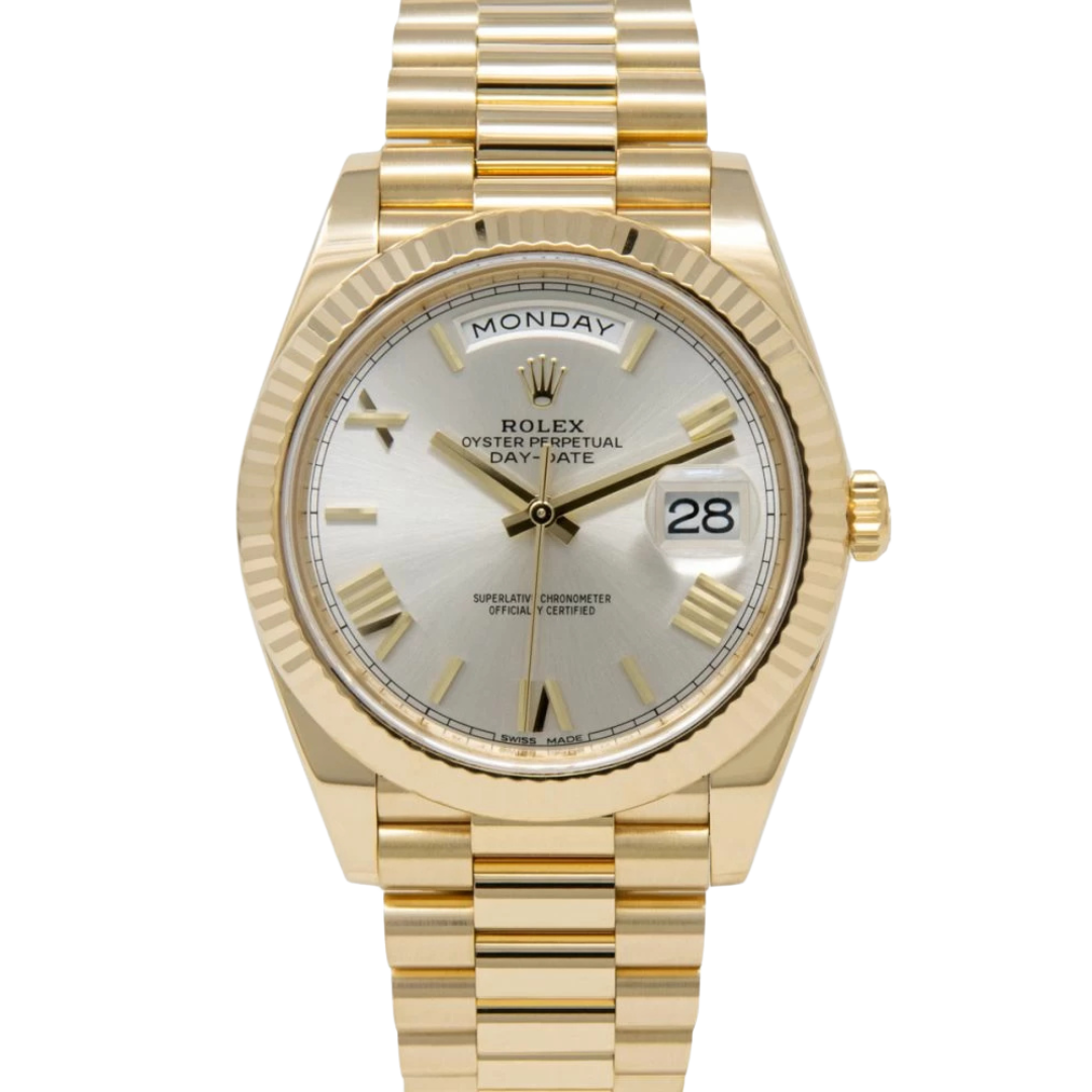 Day-Date 40 / 36 mm Silver Dial 228238