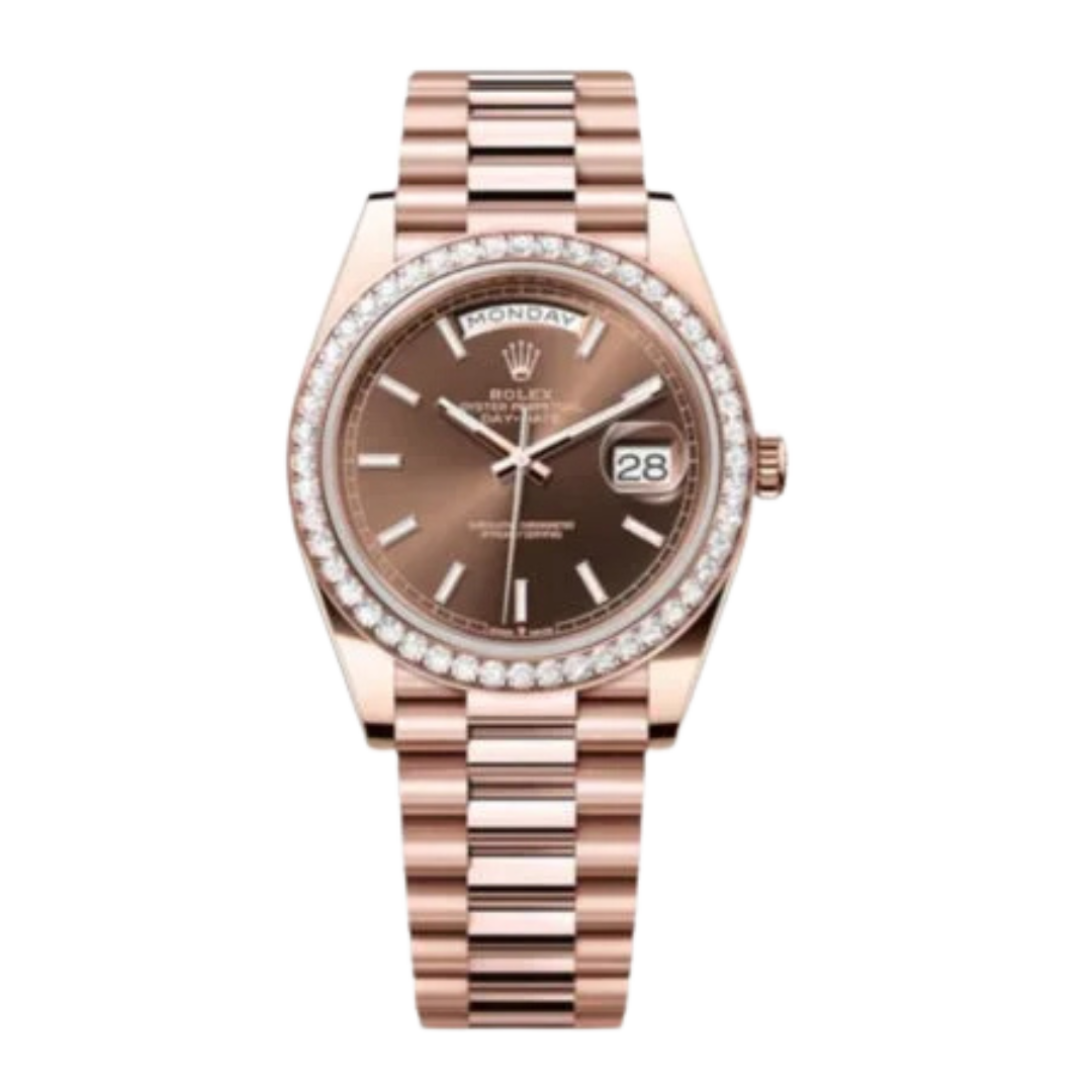 Day-Date 40 / 36mm Chocolate Dial 228345RBR