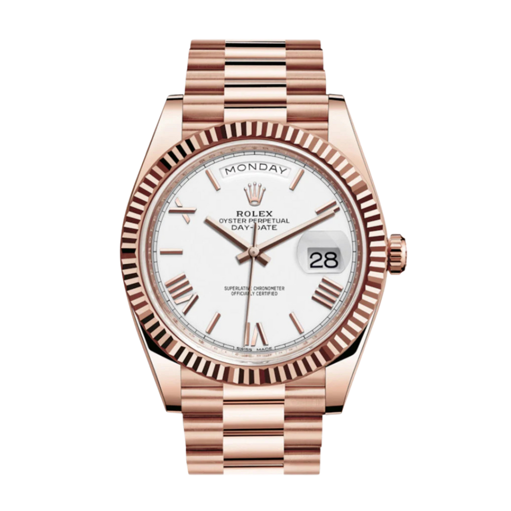 Day-Date 41 / 36mm White Dial 228235