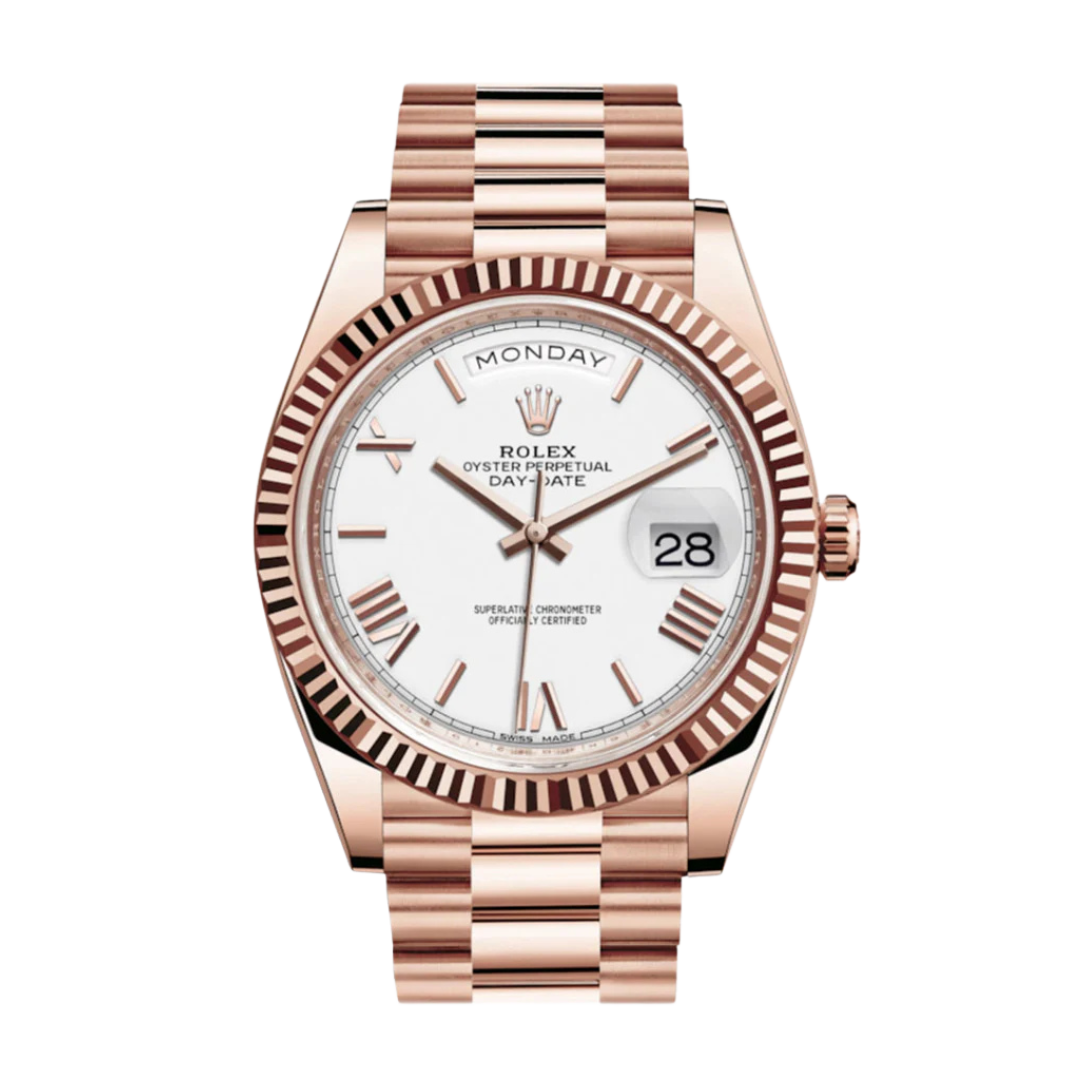 Day-Date 41 / 36mm White Dial 228235