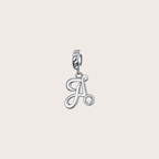 Diamond Initial Letter Pendant Necklace