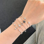 Noir Lucky Clover Bracelet - Aventus