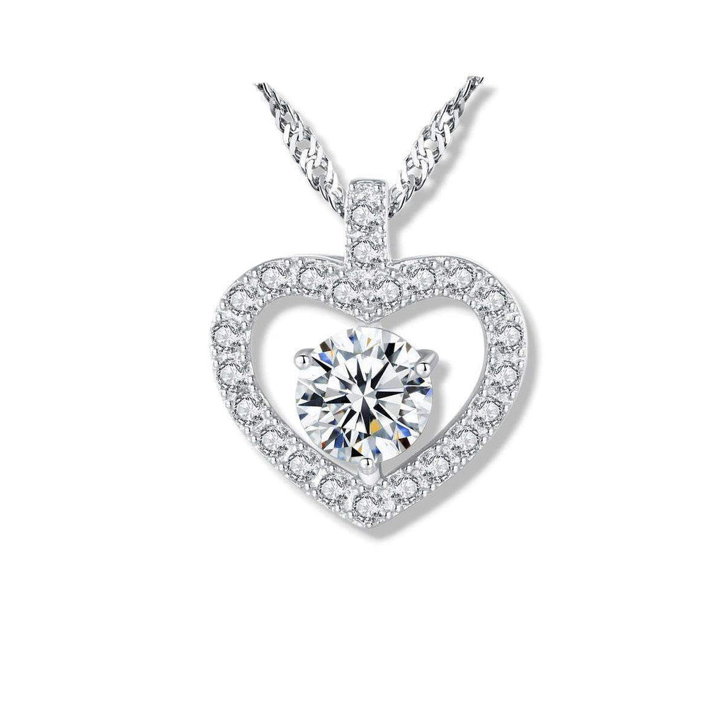 Hollow Heart Necklace - Aventus