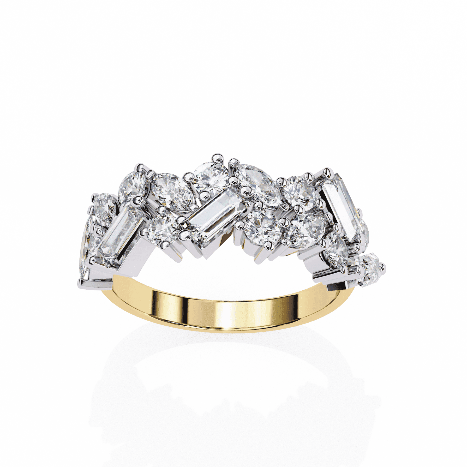 Art Gallery Moissanite Diamond Ring - Aventus